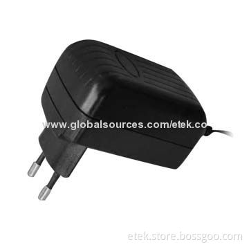SMPS, PDA, Camera Interchangeable Adapter with 90-264V Input, 5W 24V/1.2A Output, with Convert Plug
